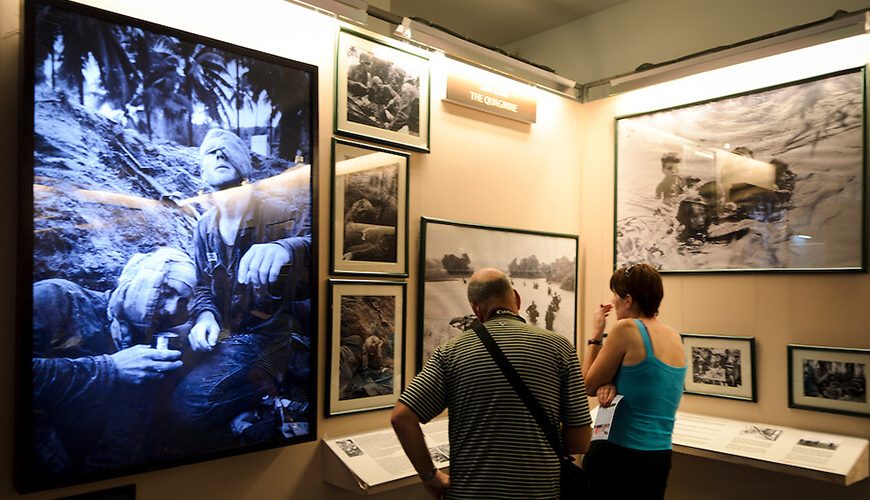 war museum in Ho Chi Minh city