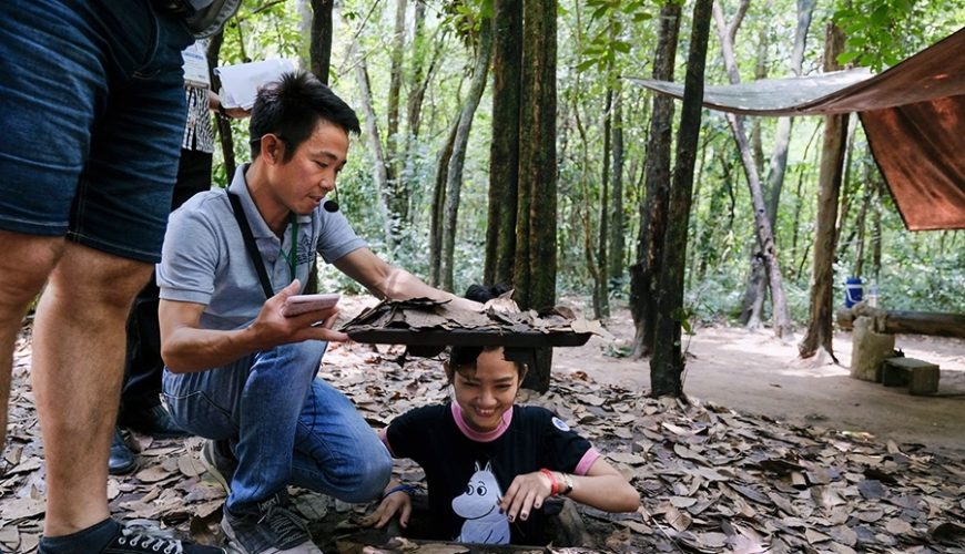 Cu chi tunnels