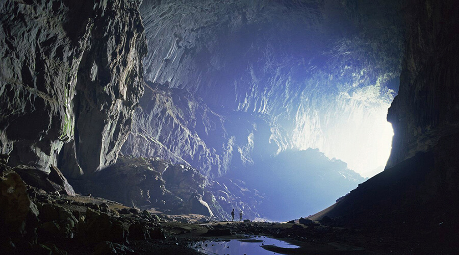 Dark & Bright cave