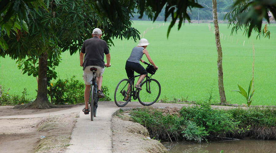 cycling trip in Mekong delta