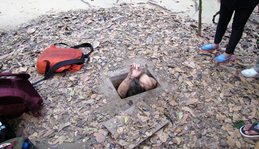 Ben Duoc tunnels in Cu Chi