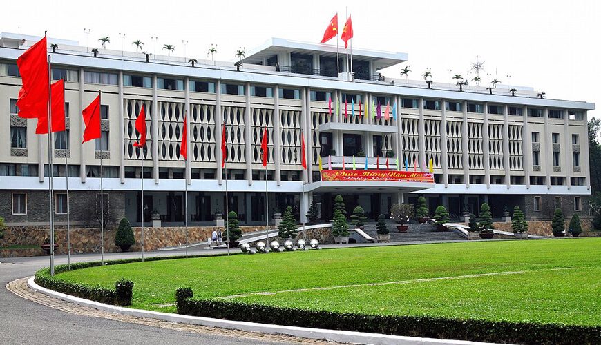 Independence Palace in Ho Chi Minh