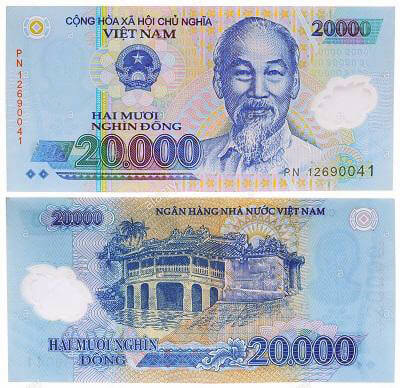 20.000 Vietnamese Dong