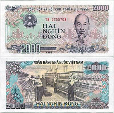 Vietnamese Dong 2000