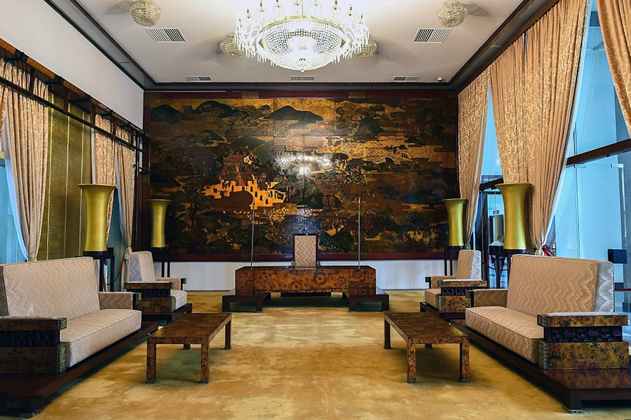 Independence Palace - the meeting room