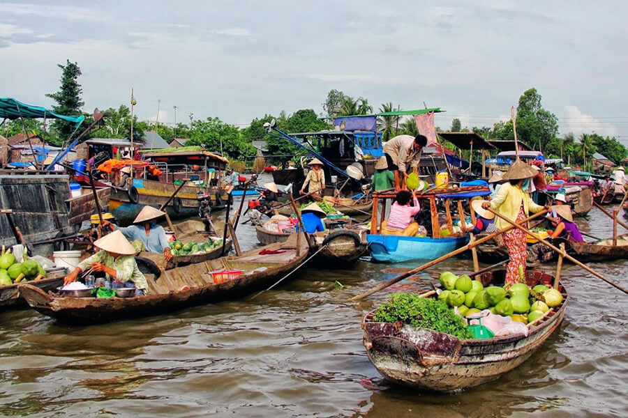 Cai Be Floating Market