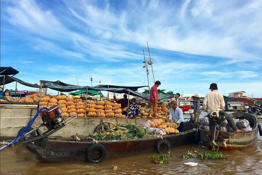 Cai Be Floating Market