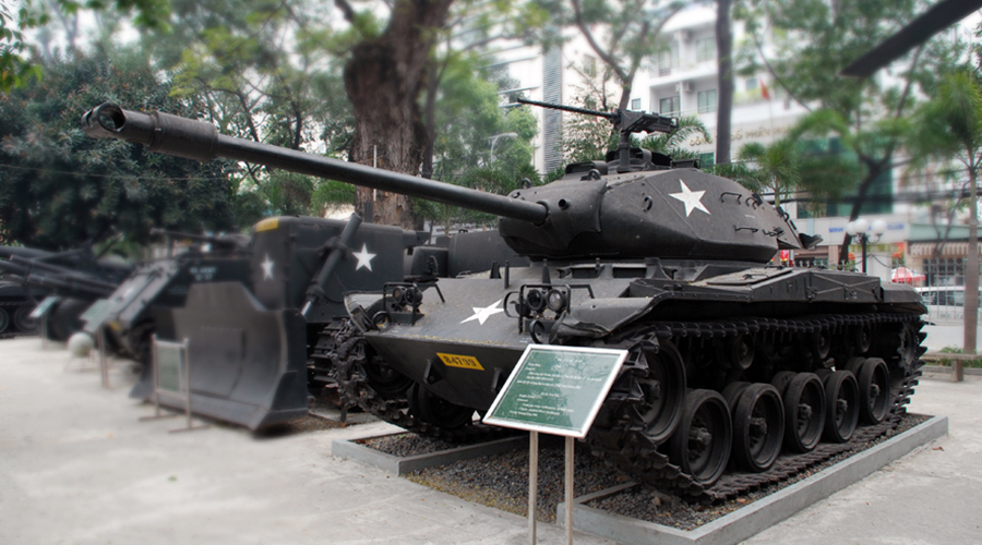 tanks in War Remnants Museum