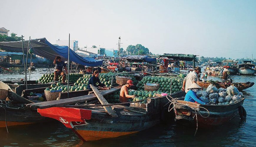 Cai Be Floating Market