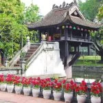 One Pillar Pagoda in Ha Noi