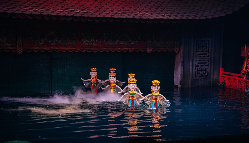 Water puppetry