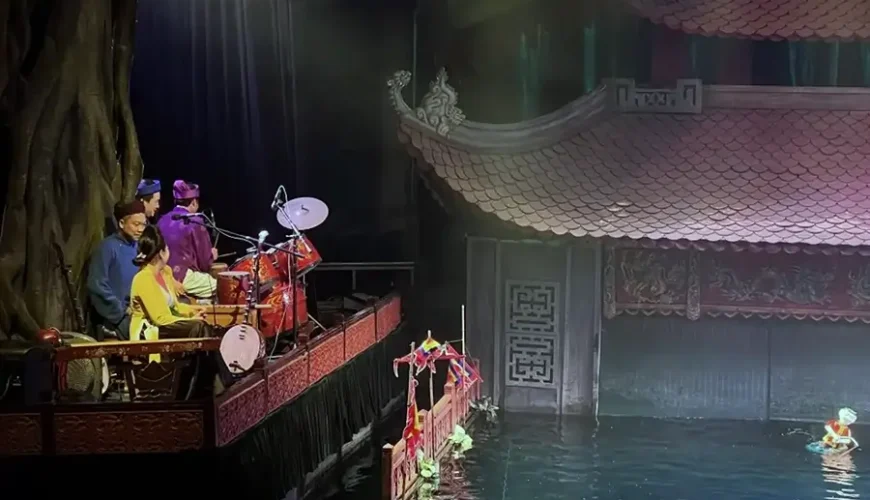 water puppetry show