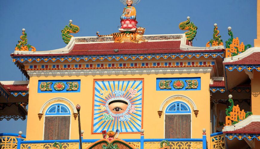 the eyes in Cai Dai Holy See