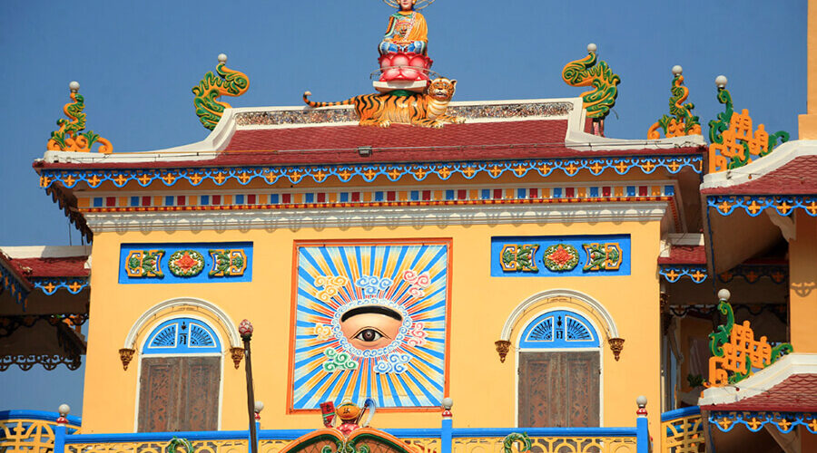 the eyes in Cai Dai Holy See