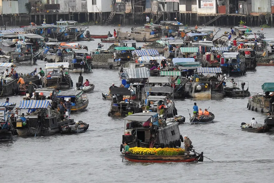 Cai Rang Floating Market