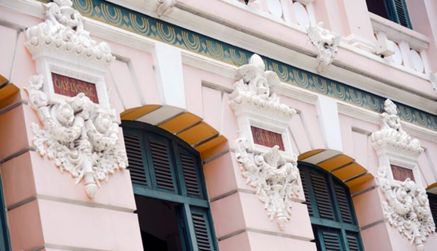 admire Ho Chi Minh Post office