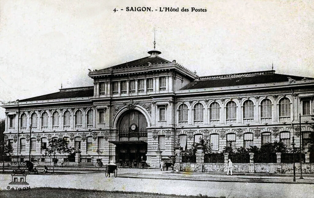 Ho Chi Minh City Post Office in the past