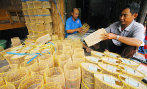 Thoi Long weaving village