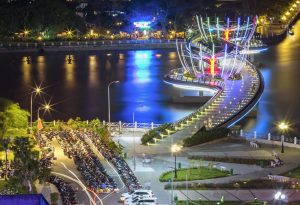 Ninh Kieu Wharf and Pedestrian Bridge