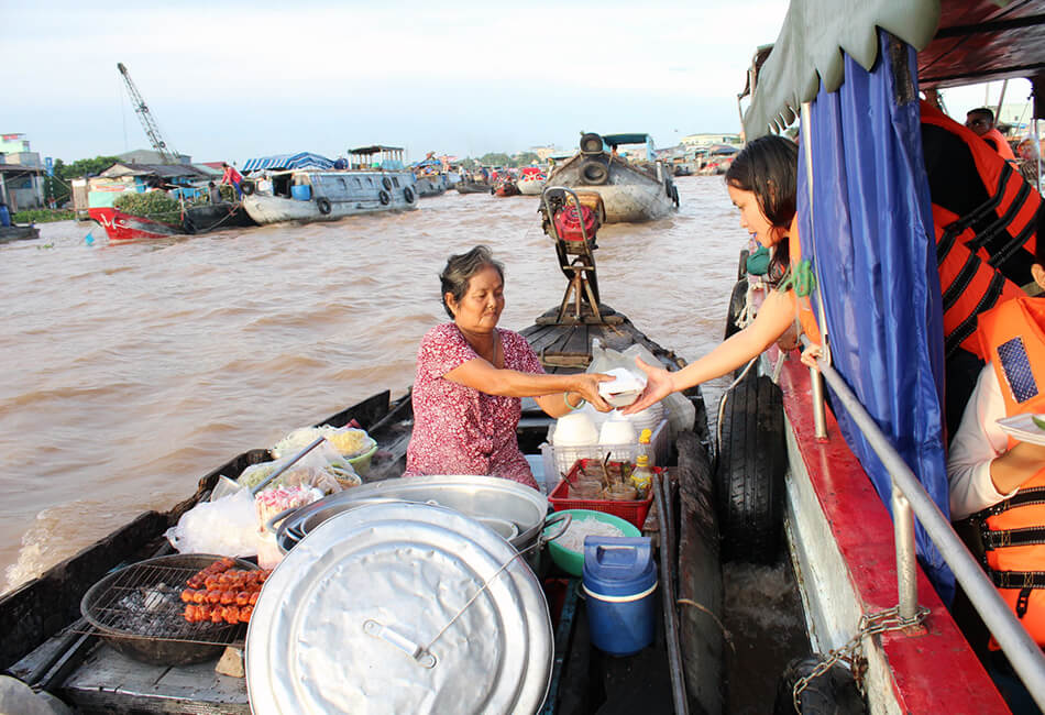Mekong floating martket