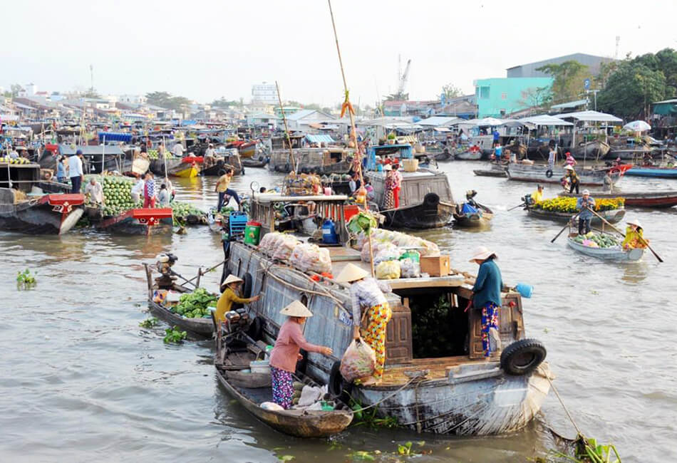 Cai Rang Floating Market