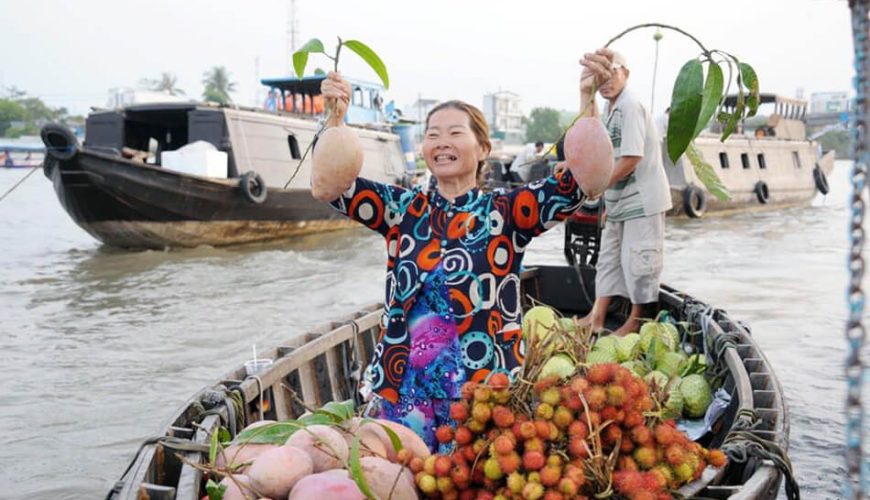 cai rang floating market