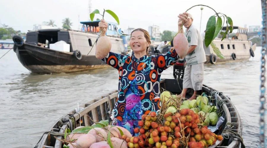 cai rang floating market