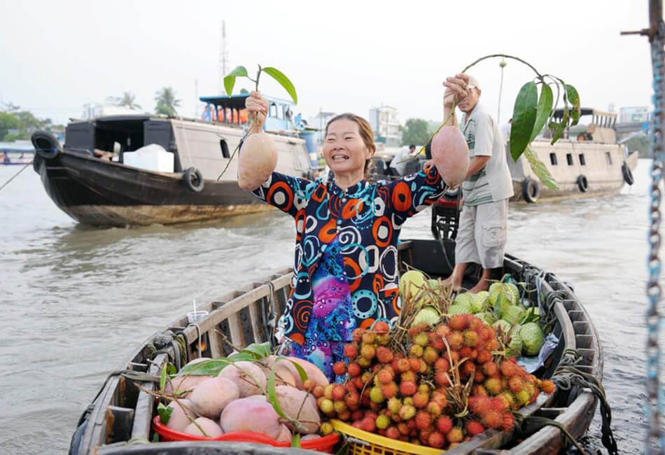 cai rang floating market