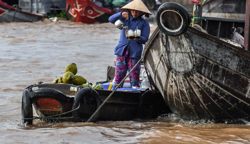 Cai Rang floating market