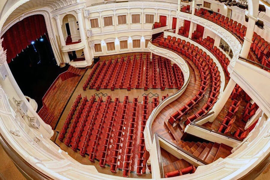 Inside view of Municipal Theatre