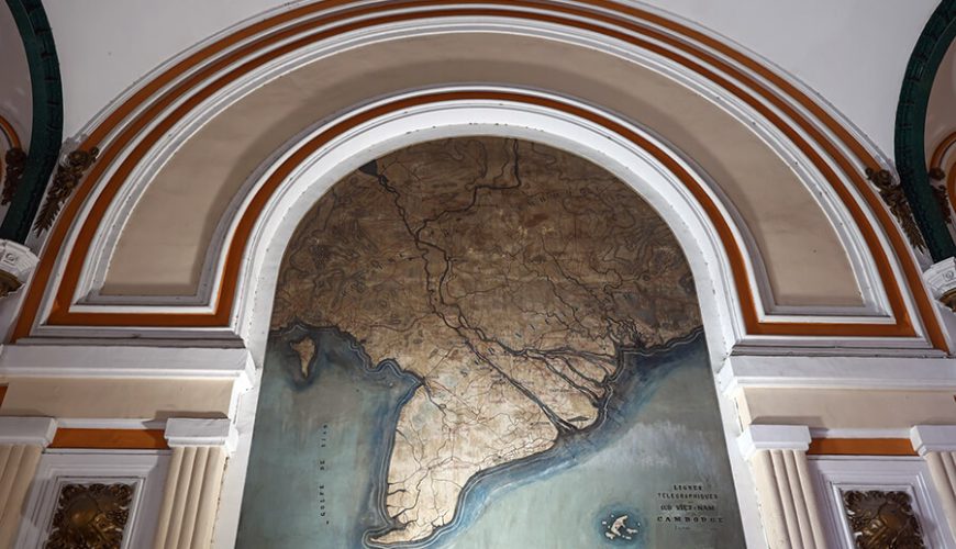 map of Ho Chi Minh City Post Office