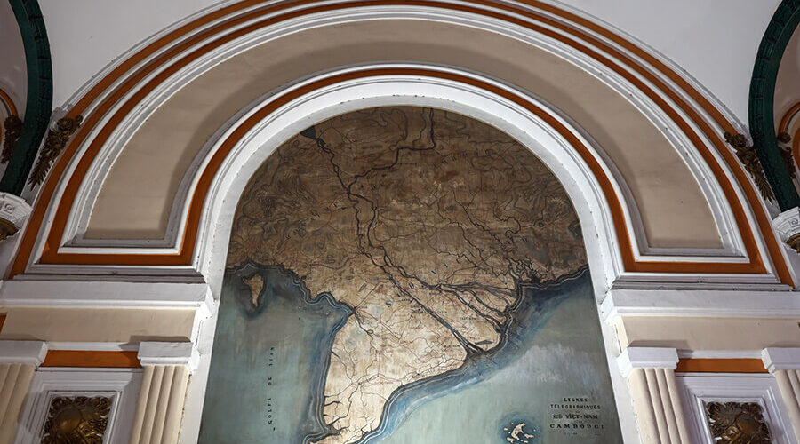 map of Ho Chi Minh City Post Office