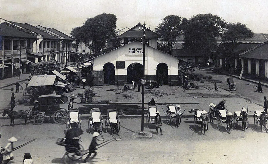 Binh Tay Market in the past