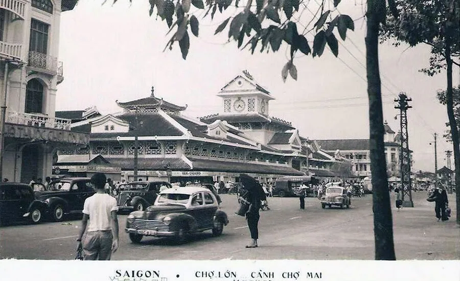Binh Tay Market in the past