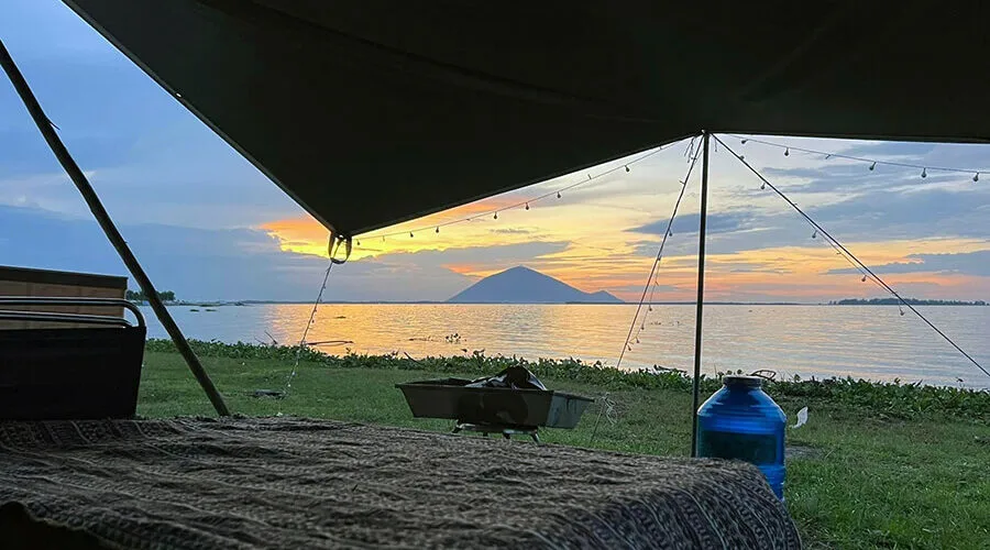 camping in Tay Ninh