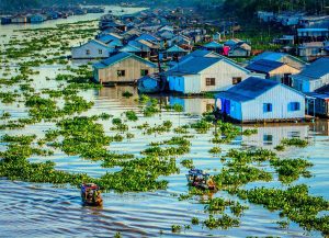 Floating Village in Chau Doc