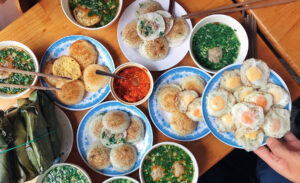 Banh Can (rice cake)