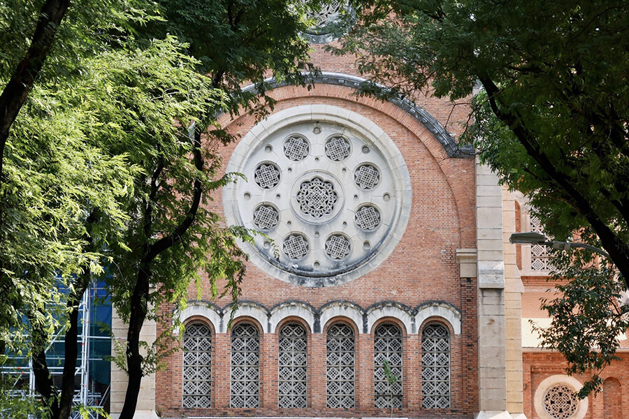 architecture of Notre Dame
