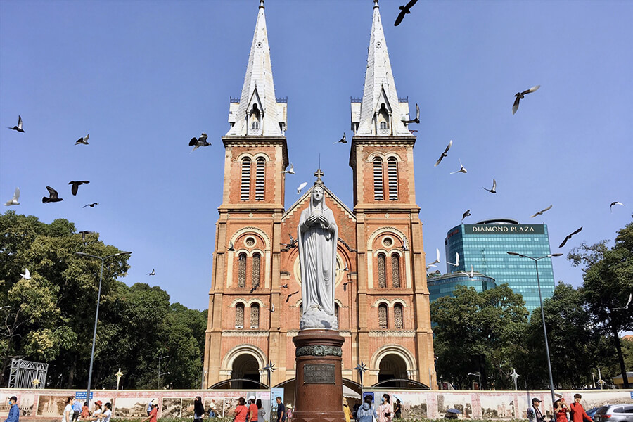 Notre Dame Cathedral in Ho Chi Minh City