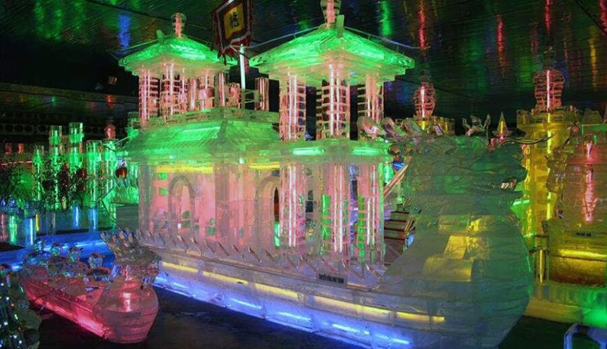Snow house in Dam Sen