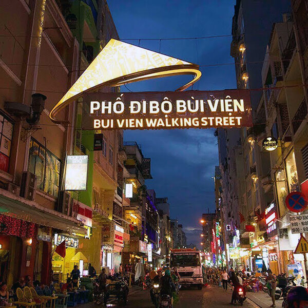 Bui Vien Walking Street | Things to do at night in Ho Chi Minh city