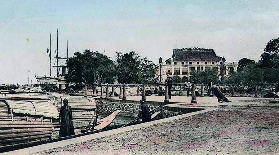 Dragon Wharf in the past