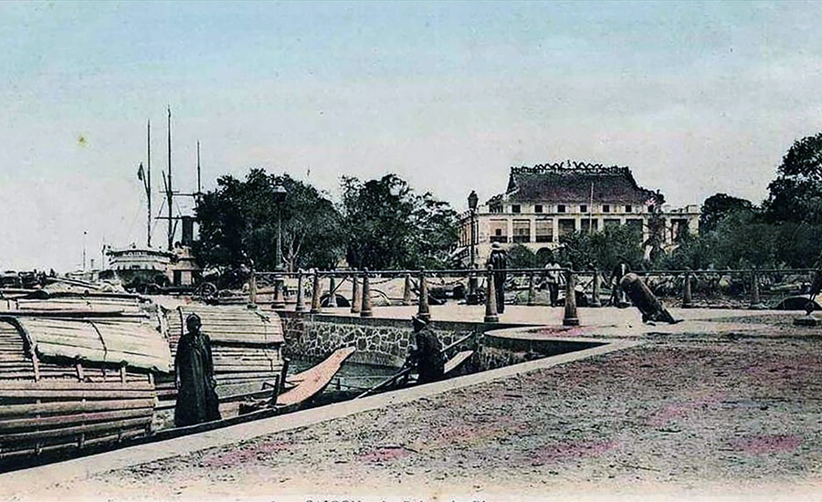 Dragon Wharf in the past