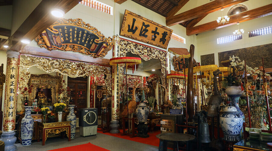 main hall of temple