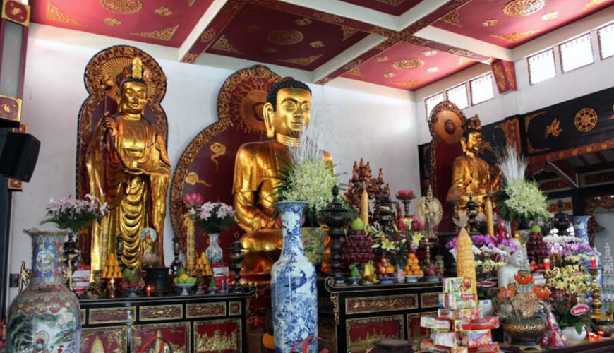 inside the main hall