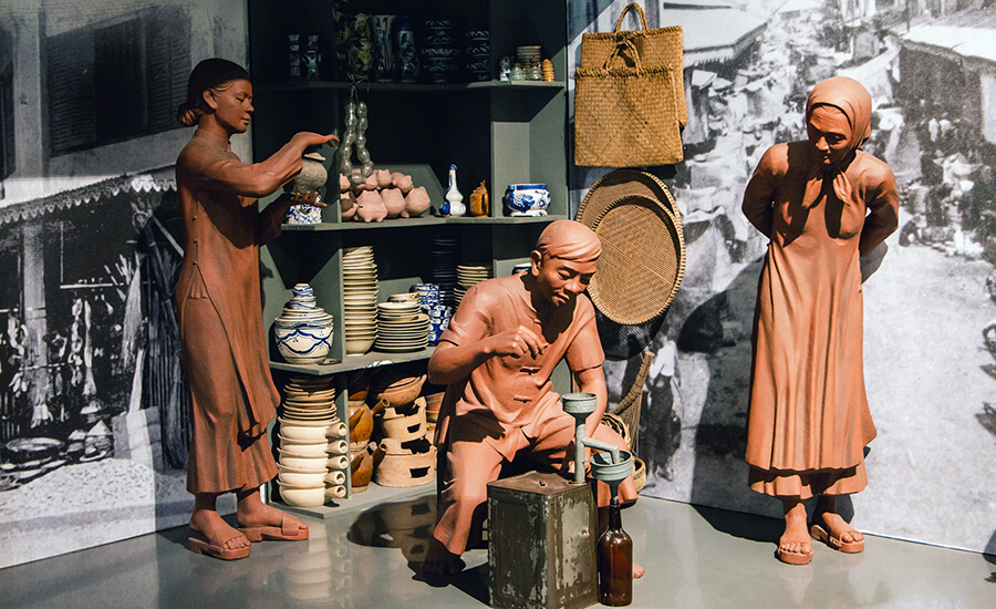 trade port in Ho Chi Minh City Museum