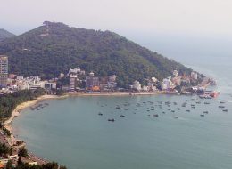 Front beach in Vung Tau