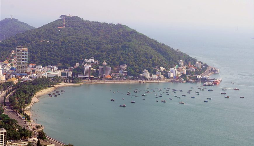 Front beach in Vung Tau