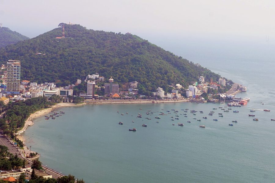 Front beach in Vung Tau