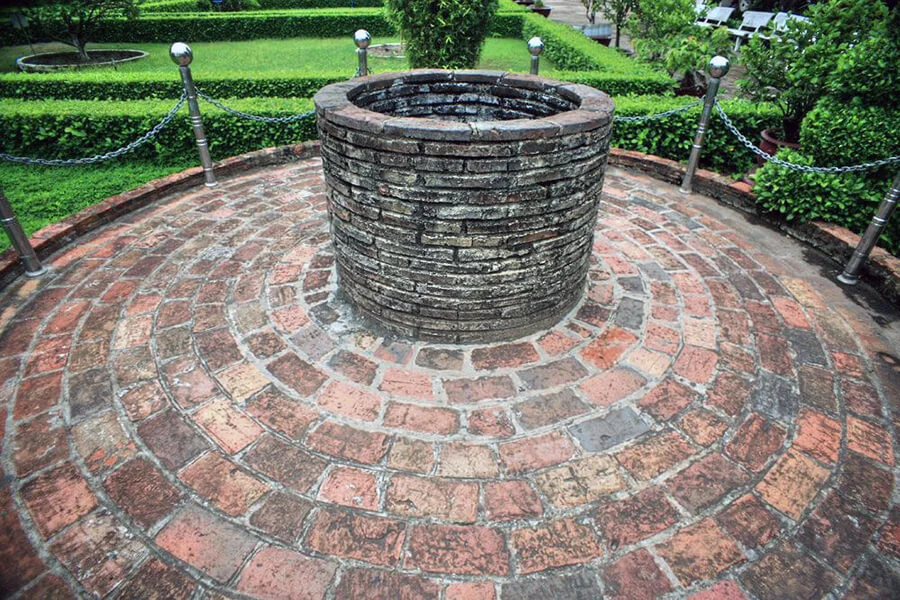 Duc Thanh School - a well